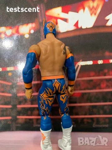 Екшън фигура WWE Sin Cara Син Кара Basic Series Dark Blue Lucha играчка, снимка 11 - Колекции - 48363374