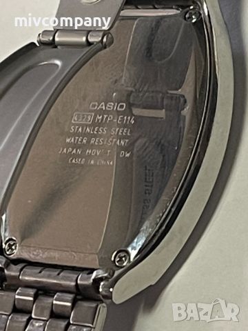 Мъжки часовник Casio MTP-E114, снимка 4 - Мъжки - 45422424