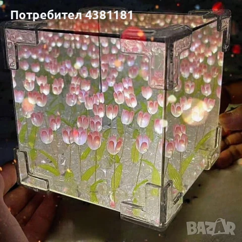 Очарователна нощна лампа лале – Многофункционално освежаване на вашето пространство