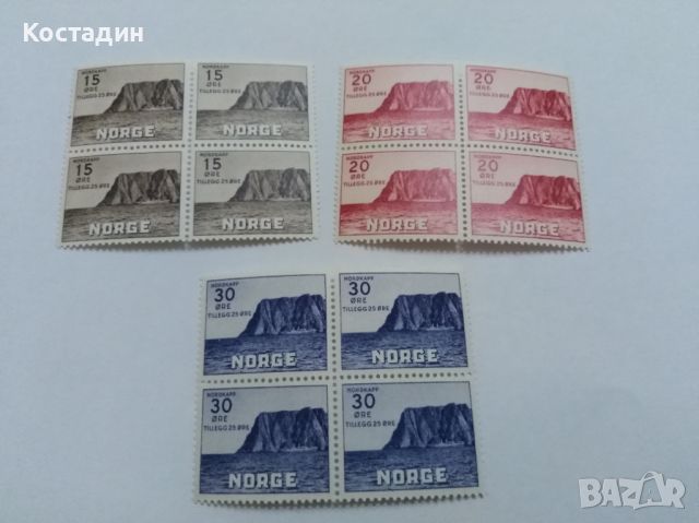 Пощенски марки Норвегия , снимка 1 - Филателия - 46423911