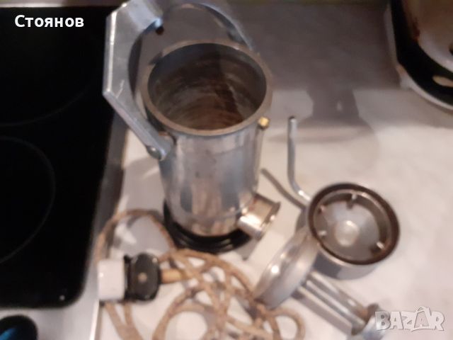 Унгарска алуминиева кафеварка от соца., снимка 11 - Кафемашини - 45698759