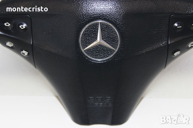 Airbag волан Mercedes C-Class W203 Sport Coupe (2001-2008г.) 203 460 07 98 / 2034600798 / трилъчев, снимка 7 - Части - 45446730