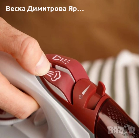 Ютия Solac Optima Relieve 3100 – 3100W, 220 g/min парен удар, 50 g/min пара, 350 ml, керамична плоча, снимка 6 - Ютии - 51537607