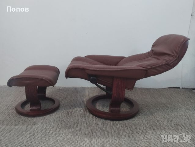 Ekornes Stressless релакс кресло, снимка 8 - Дивани и мека мебел - 46419352