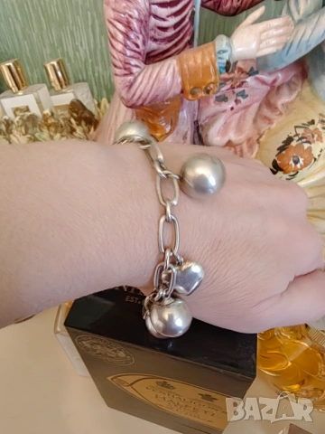  Масивна сребърна гривна  разпродажба , снимка 7 - Гривни - 19375086