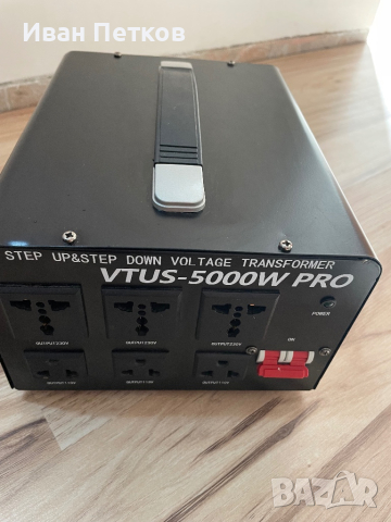 VTUS-5000W PROПреобразувател на захранване със стандартен отСАЩ захранващ кабел, снимка 5 - Друга електроника - 45011063