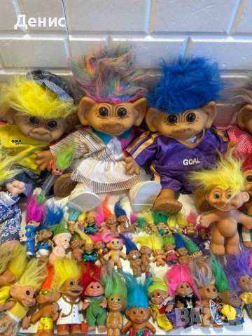 Колекция Ретро играчки ТРОЛОВЕ 1990-1992  61 броя, снимка 9 - Колекции - 53747950