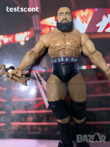 Екшън фигура WWE Rusev Miro Русев Миро Happy Rusev Day Mattel Elite figure играчка, снимка 12 - Колекции - 48450756