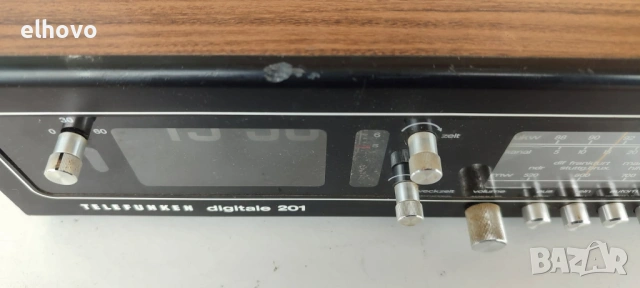 Радиочасовник Telefunken digitale 201, снимка 3 - Радиокасетофони, транзистори - 30802396