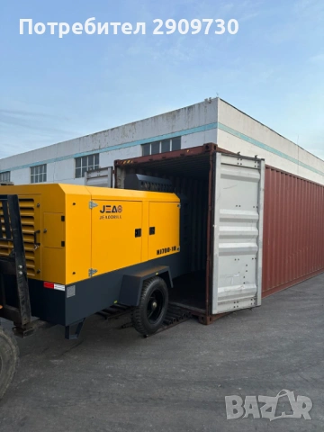 Продавам мобилен винтов компресор, снимка 4 - Други машини и части - 53291544