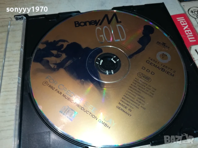 BONEY M CD 0607250923, снимка 3 - CD дискове - 50923275