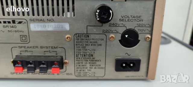 Ресивър Marantz SR140, снимка 6 - Ресийвъри, усилватели, смесителни пултове - 49737235