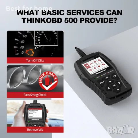 Thinkobd 500 скенер- диагностика за автомобил от THINKCAR OBD2, снимка 9 - Аксесоари и консумативи - 48454881