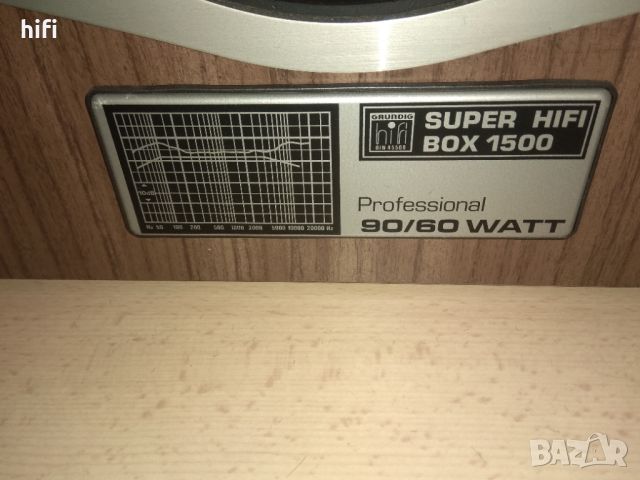 Трилентови тонколони Grundig Box 1500 Professional, снимка 3 - Тонколони - 46247725