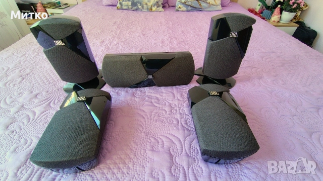 JBL cinema 300, център + 4 сателитни колонки., снимка 3 - Тонколони - 52927117