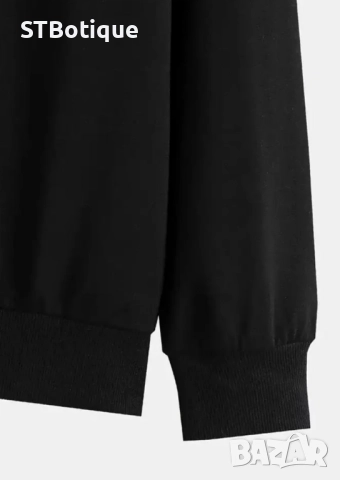 🖤 Женски Пуловер „GUESS WHO?“ в Черно и Бяло - STBoutique 🛍️ 📍, снимка 7 - Блузи с дълъг ръкав и пуловери - 51952614