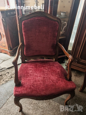Антикварно бюро и кресло , снимка 10 - Антикварни и старинни предмети - 53980339