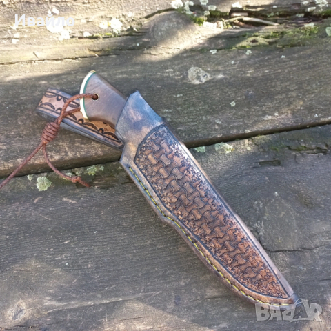 Нож ръчна изработка, снимка 13 - Ножове - 54100003