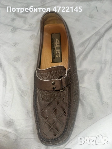 Мъжки обувки Cesare Paciotti 4US, номер 42 — чисто нови, снимка 2 - Официални обувки - 53262133