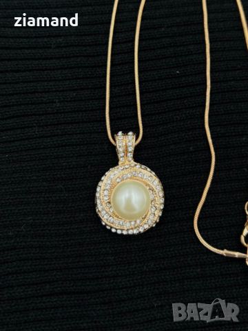 Колие перла, снимка 2 - Колиета, медальони, синджири - 45109451
