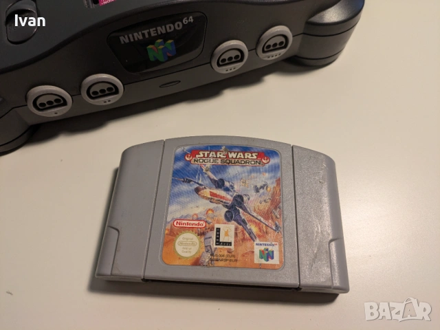 Nintendo 64 конзола + игра Star Wars , снимка 3 - Nintendo конзоли - 53750664