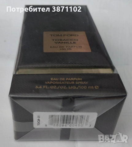 56. Tom Ford Tobacco Vanille Eau de Parfum – за мъже и жени – 100 мл – фабрично запеачатан , снимка 3 - Унисекс парфюми - 53849303