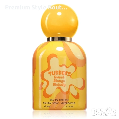 Детски парфюм с тропическо манго и ванилия Tubbees Sweet Mango Melody, 50 мл, снимка 5 - Унисекс парфюми - 54092018
