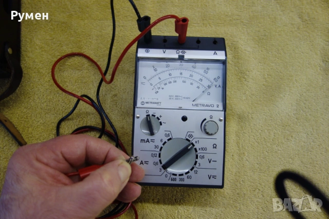 Мултицет   METRAVO 2 / Germany, снимка 3 - Друга електроника - 54006961