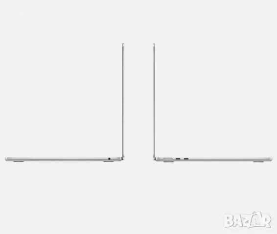 НОВ!!! Лаптоп Apple MacBook Air 15", Apple M3, 8 CPU ядра и 10 GPU ядра, 8GB, 256GB SSD, Space Grey , снимка 2 - Лаптопи за работа - 46841791