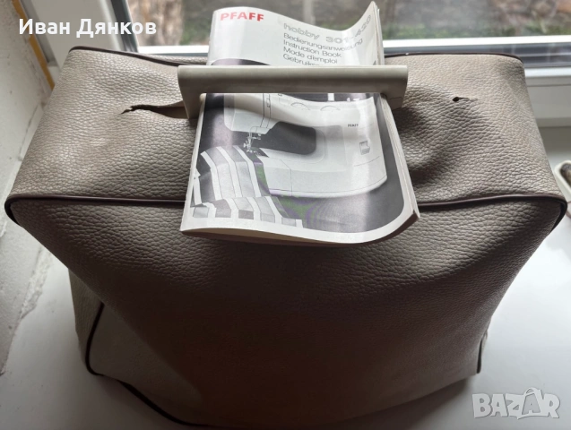Шевна машина PFAFF hobby 317 – надеждна класика, снимка 13 - Шевни машини - 53915161