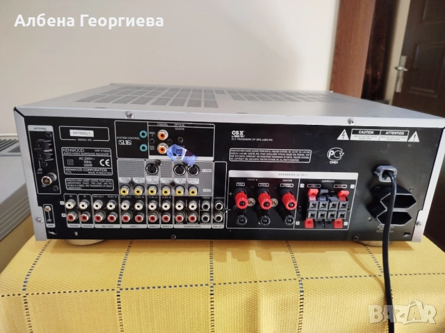Усилвател KENWОOD  KRF- V7060D, снимка 8 - Ресийвъри, усилватели, смесителни пултове - 53782406