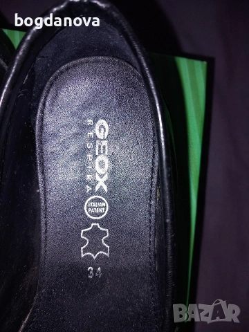 Мокасини Geox от естествена кожа, 34 номер, снимка 15 - Детски обувки - 54003343