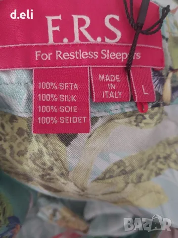 F.R.S ITALY 🇮🇹 Size M 100% Коприна Нов панталон, снимка 6 - Панталони - 50241567