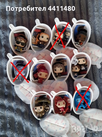 Kinder Joy Stranger things фигурки