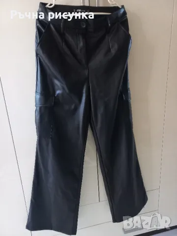Кожен панталон размер Л