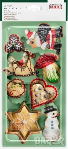 Оригинални формички за бисквитки Kaiser, 9-части, снимка 4 - Други стоки за дома - 53824921