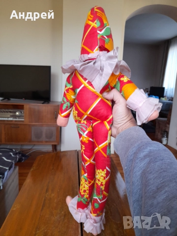 Стара кукла,клоун #26, снимка 5 - Други ценни предмети - 52228260