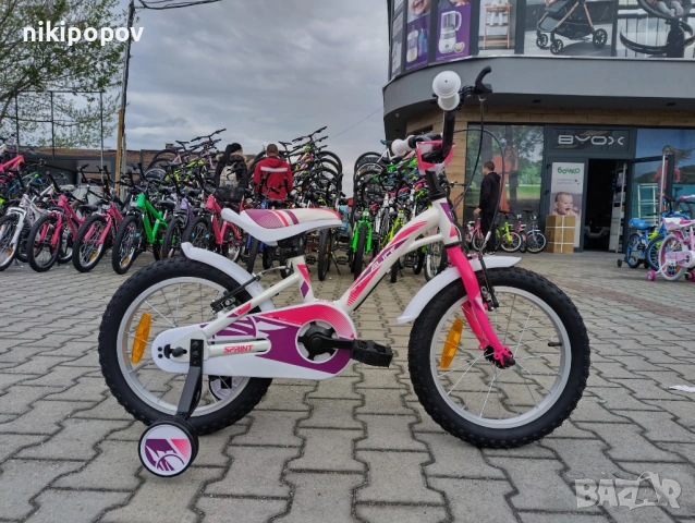 SPRINT Велосипед 16" ALICE бял
