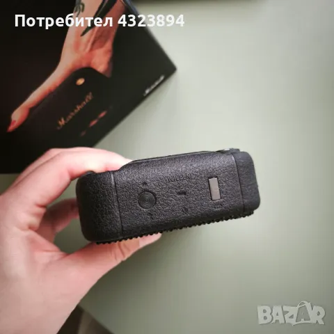 Тонколона Marshall Willen Bluetooth, Черна (чисто нова), снимка 3 - Тонколони - 48279471