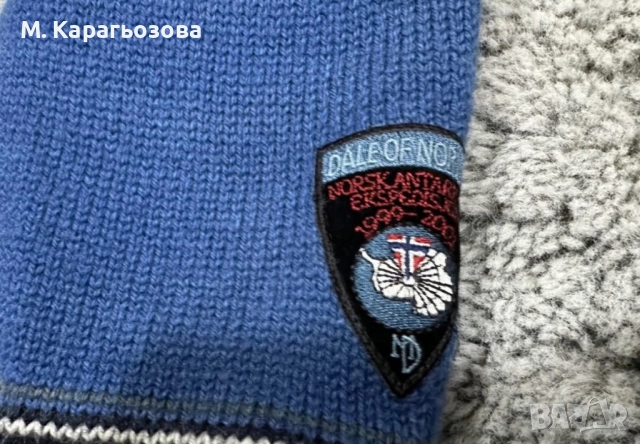 Мъжки вълнен Windstopper Dale of Norway, Размер М, снимка 5 - Пуловери - 52744023