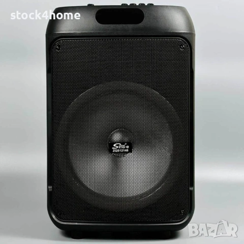 Преносима караоке тонколона с два микрофона Sing-e ZQS12148, 6000 mAh, Bluetooth, RGB LED, снимка 5 - Тонколони - 53039744