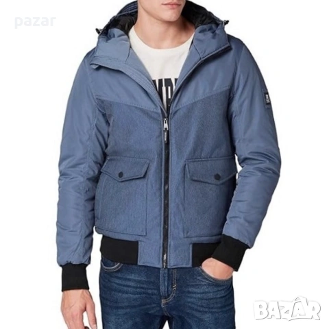 TOM TAILOR Оригинално Мъжко Зимно Яке с Качулка S-M