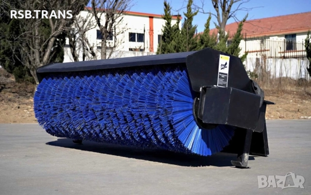 Четка за мини челен товарач, снимка 2 - Индустриална техника - 51980683