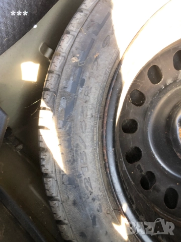 Продавам резервна гума с джанта от Пежо 407, снимка 2 - Гуми и джанти - 51690680