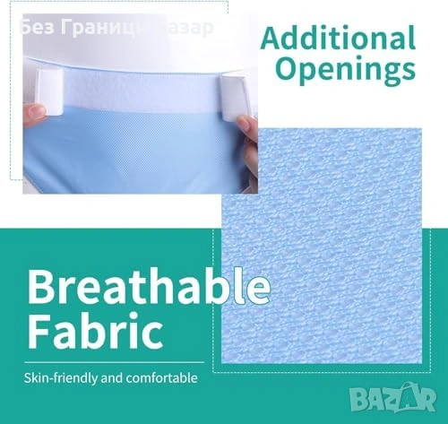 Нов Мъжки колектор за урина – силиконов катетър + панталон + торби, снимка 5 - Други - 53566949