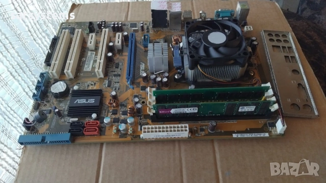 Дънна платка Asus M3A Socket AM3 CPU+FAN+RAM, снимка 5 - Дънни платки - 54143248