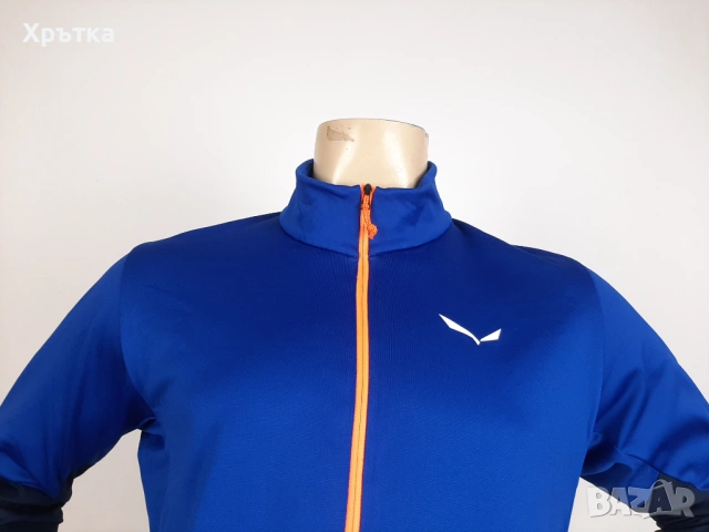 Salewa Puez - Оригинална мъжка блуза с цип размер M, снимка 7 - Блузи - 53463651