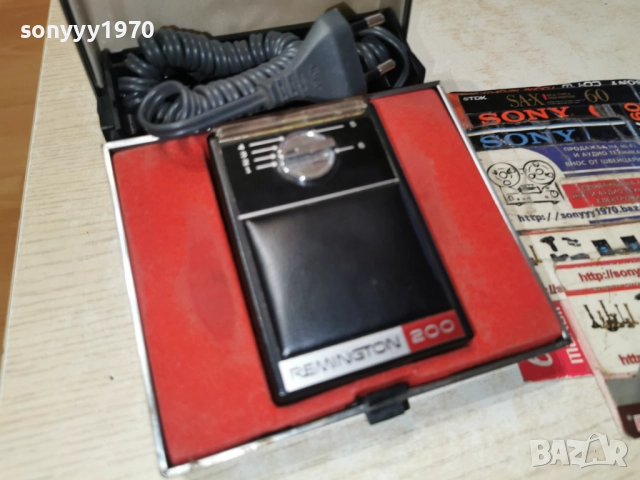 REMINGTON SELECTRIC 200 DELUXE-220V ВНОС SWISS 2112251018, снимка 5 - Колекции - 52863638