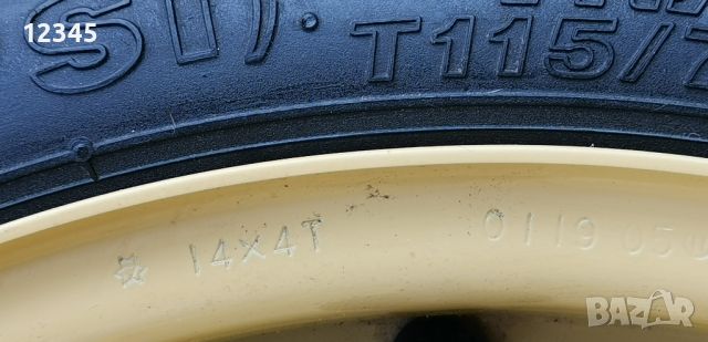 нова патерица 14’’4x100 оригинална за honda/хонда-№704, снимка 10 - Гуми и джанти - 45580952