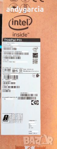  Lenovo ThinkPad P53/Core i7-9750H/32GB RAM/256GB SSD/Quadro T1000 4GB/15.6 FHD IPS работна станция , снимка 4 - Лаптопи за работа - 45608138